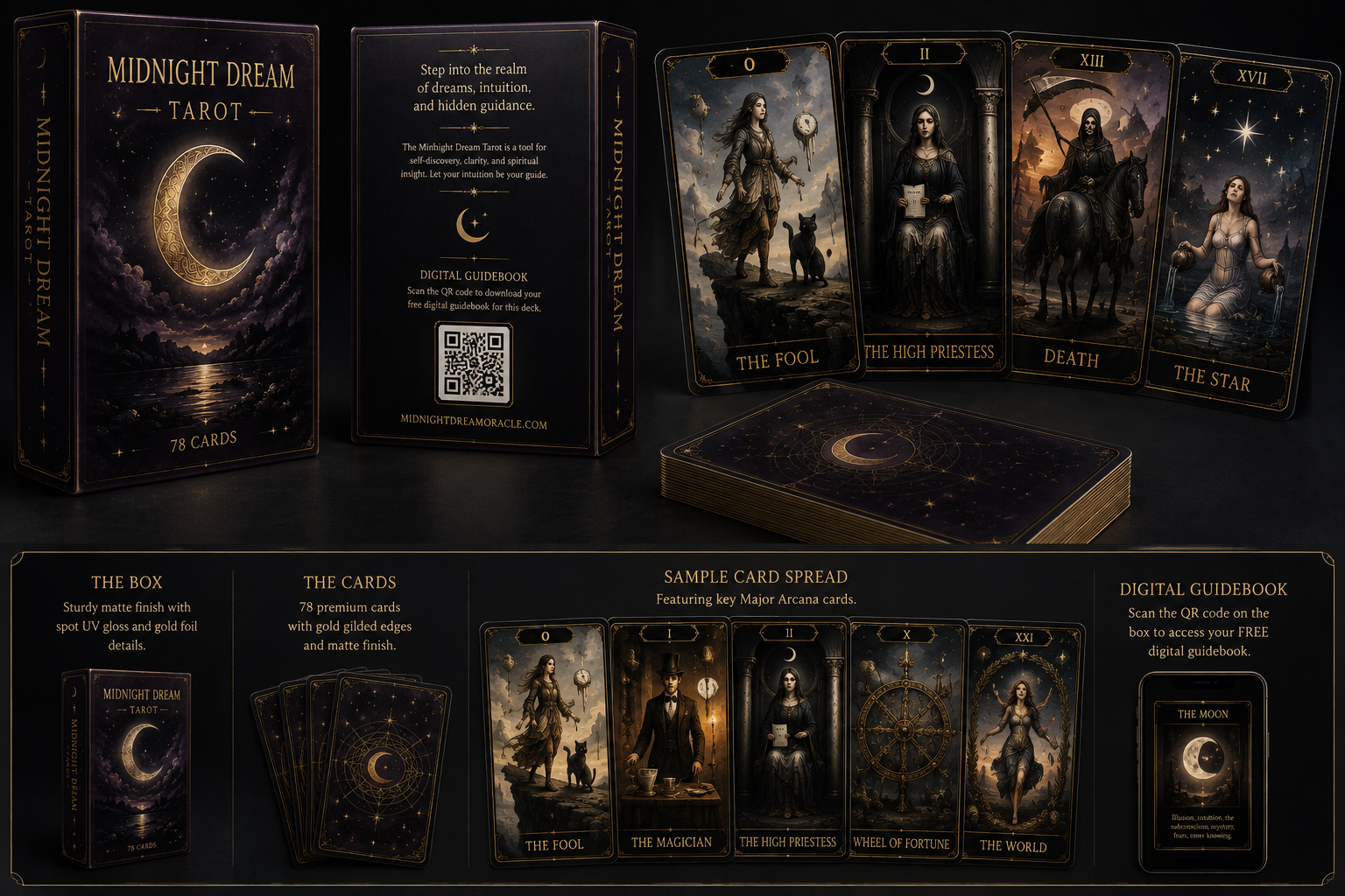 Placeholder preview for the Pitbulls Tarot deck