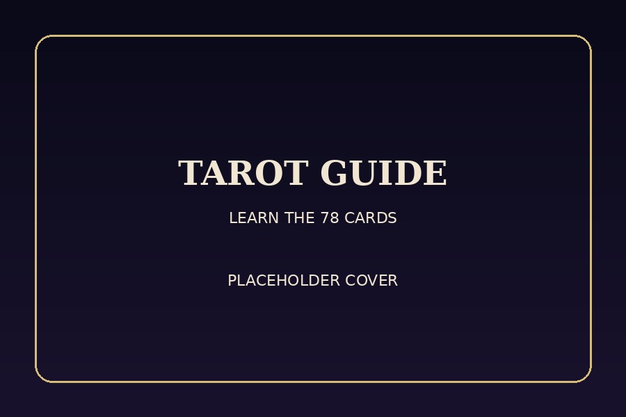 Placeholder cover for Tarot Guide