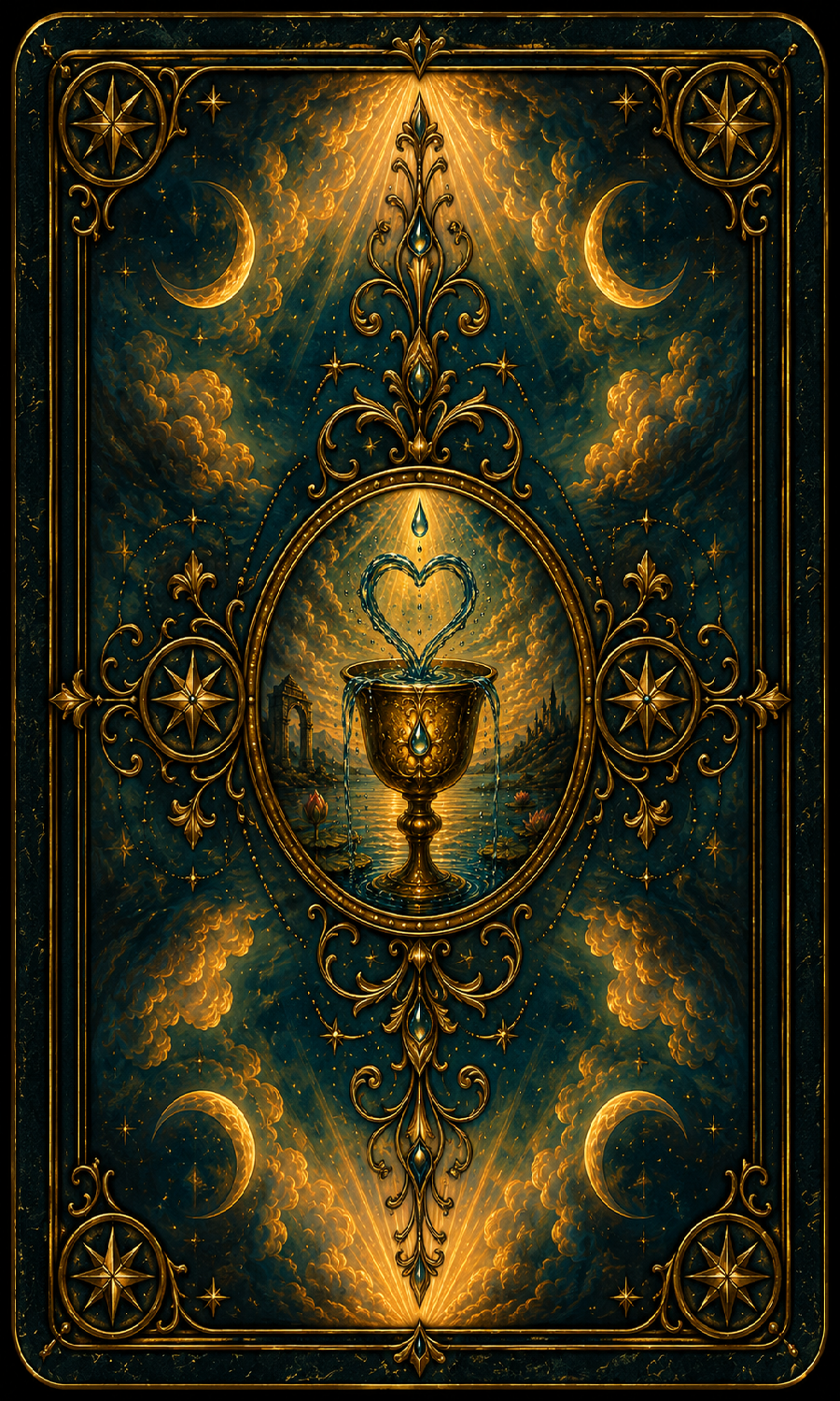 Midnight Dream Oracle card back