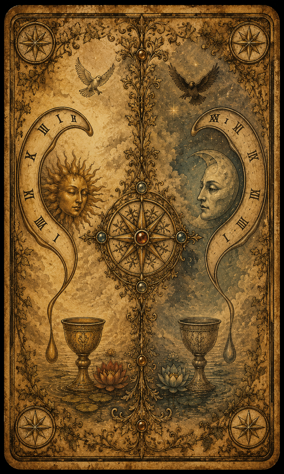 Shadow and Flame card back